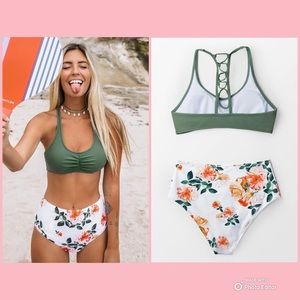 Cupshe high waisted bikini